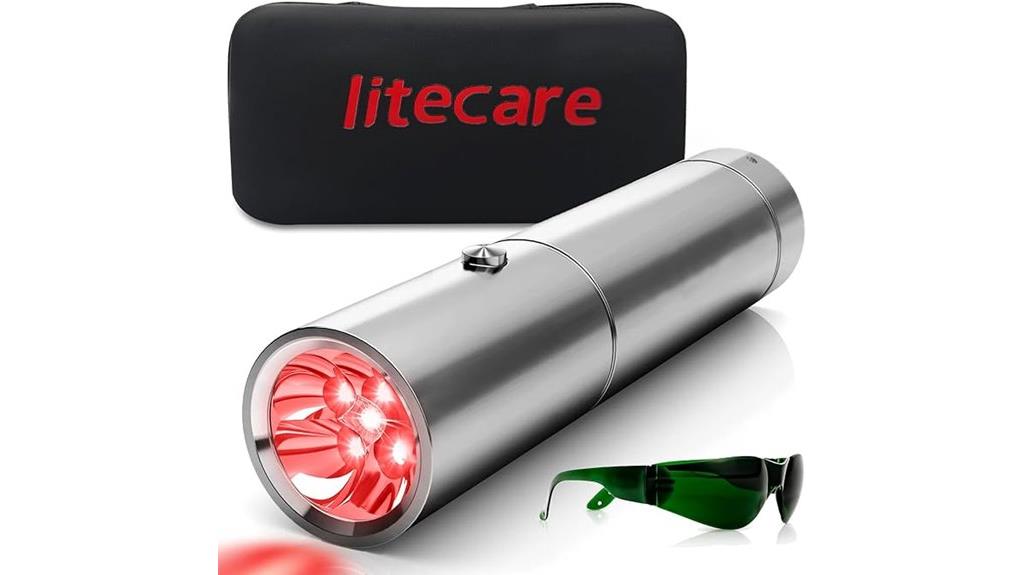 red light therapy wand