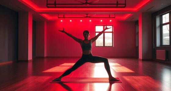 red light yoga trend