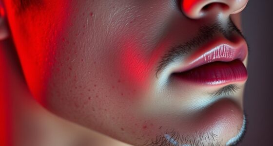 red skin post shaving