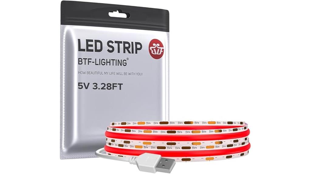 red usb led strip