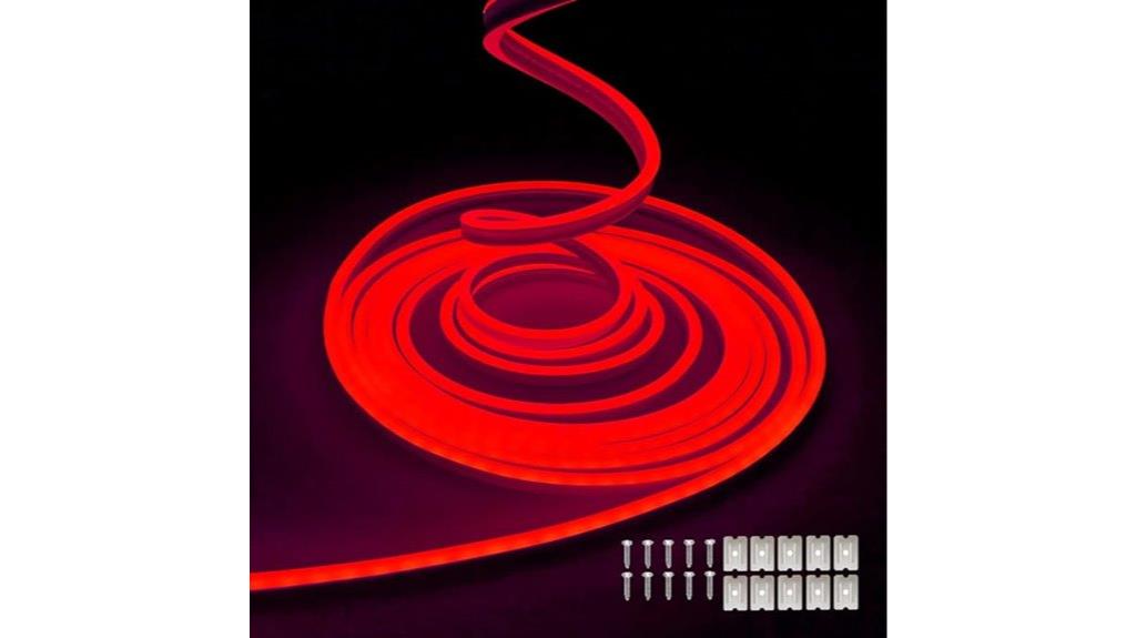 red waterproof led strip
