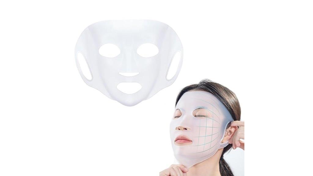 reusable silicone facial mask