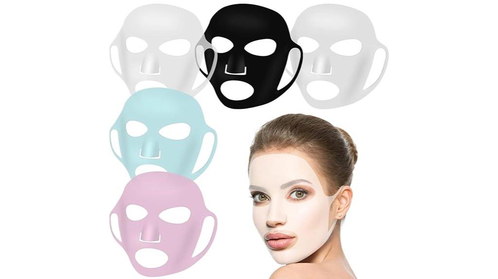 reusable silicone facial masks