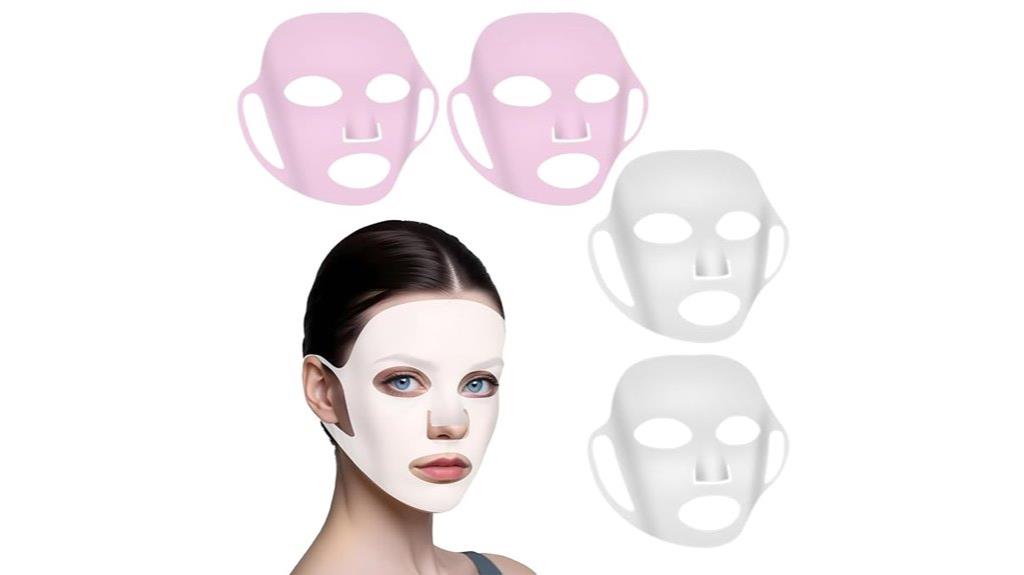 reusable silicone facial masks