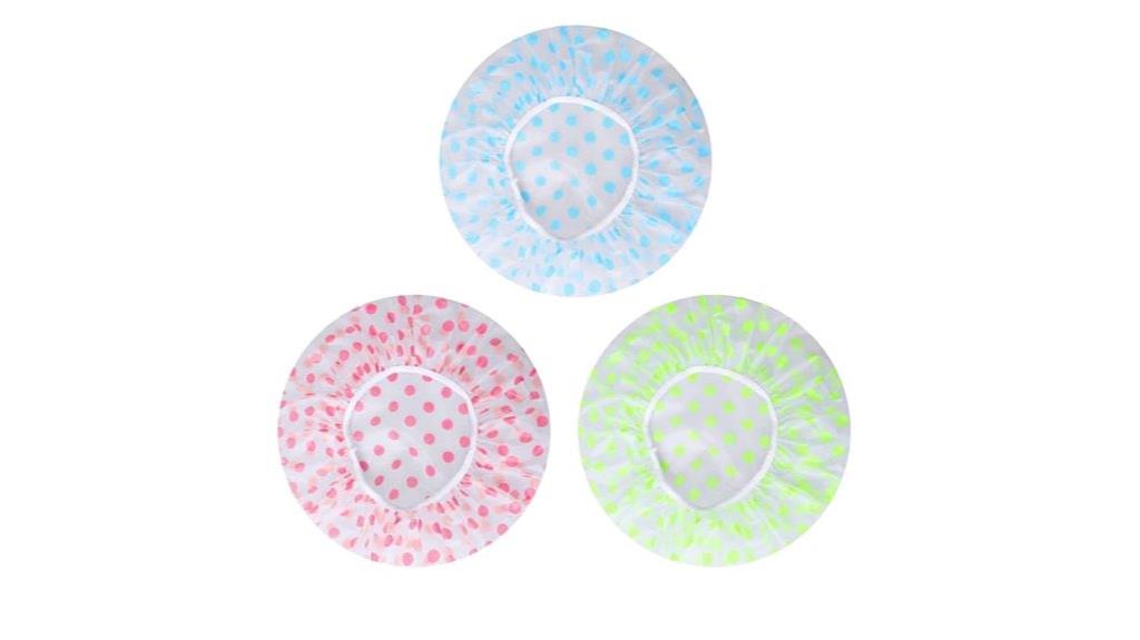 reusable waterproof shower caps