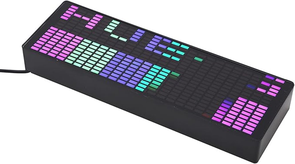 rgb led music spectrum