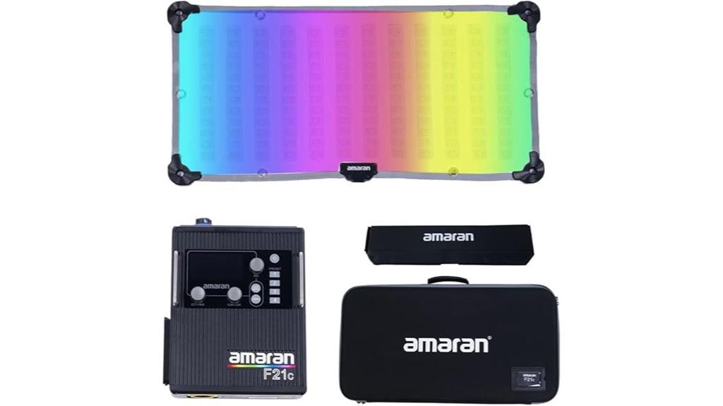 rgbww foldable led panel