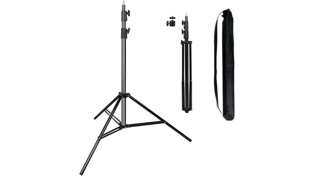 robust adjustable tripod stand