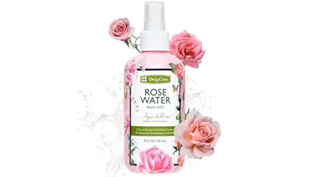 rose water body mist