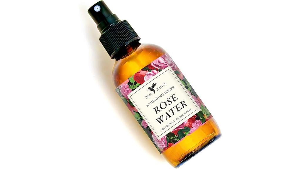 rose water facial spray