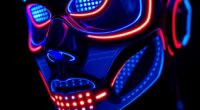 secure led mask fit