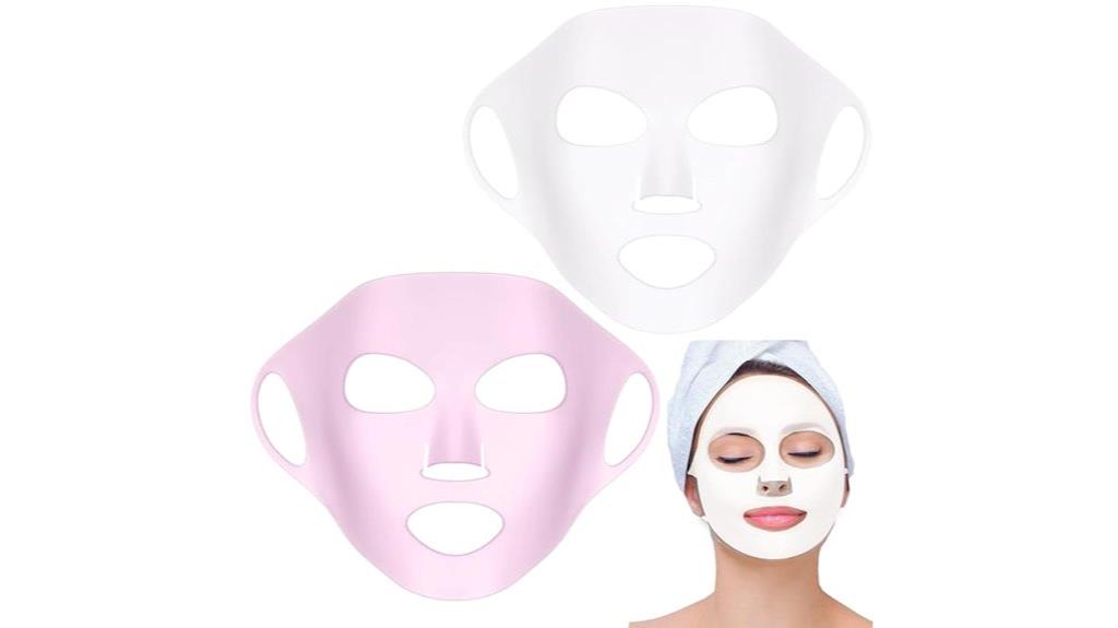 silicone face mask set