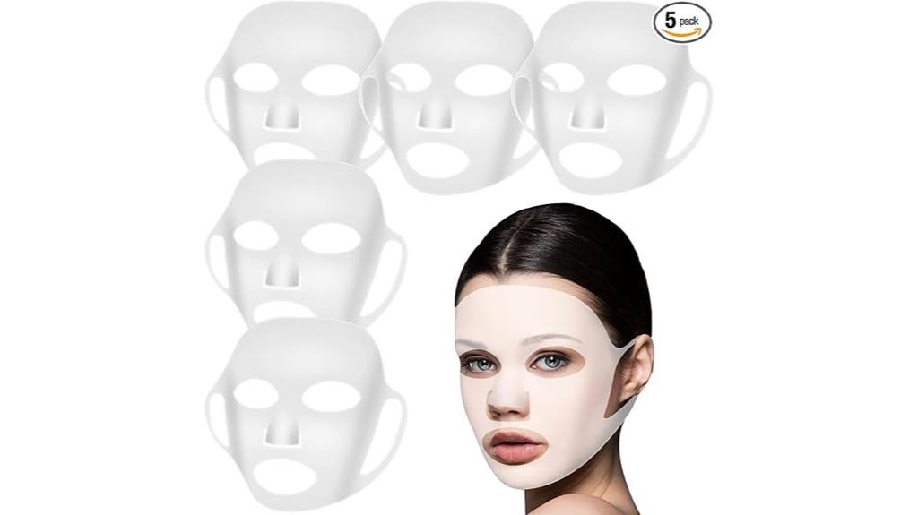 silicone facial mask holder