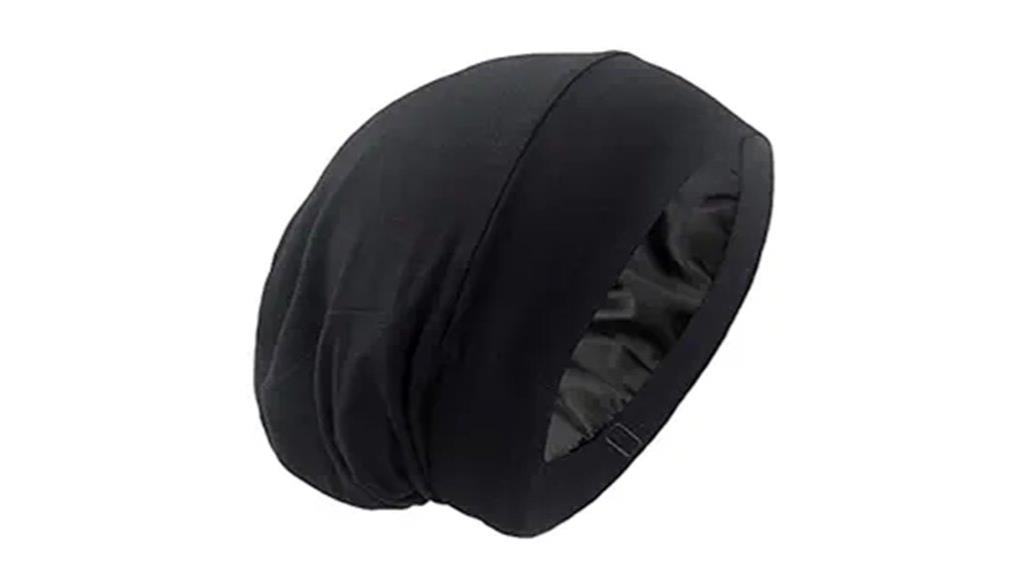 silky satin sleep cap