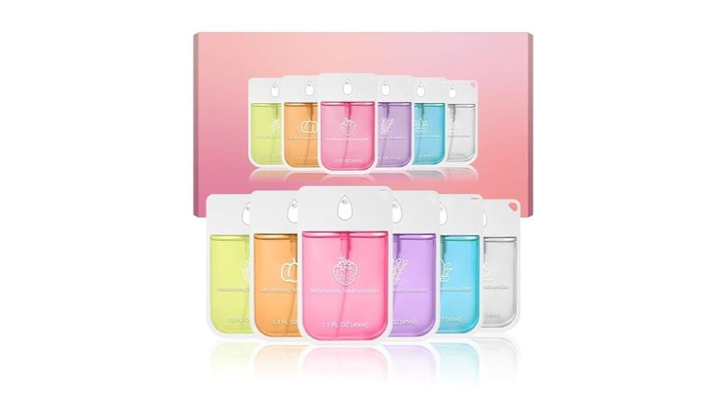 six pack portable sanitizer