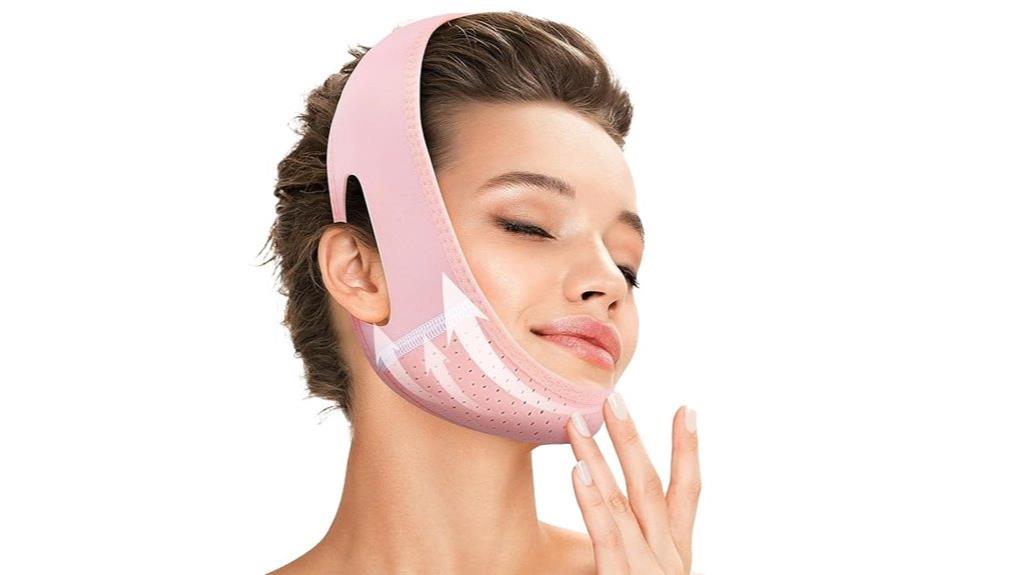 sleep mask with chin strap