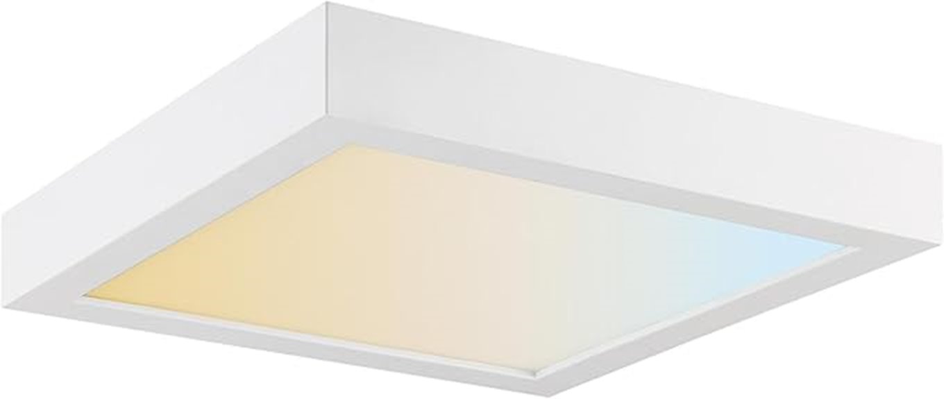 small square led panel