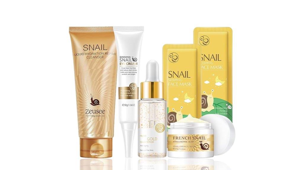 snail mucin skin sets