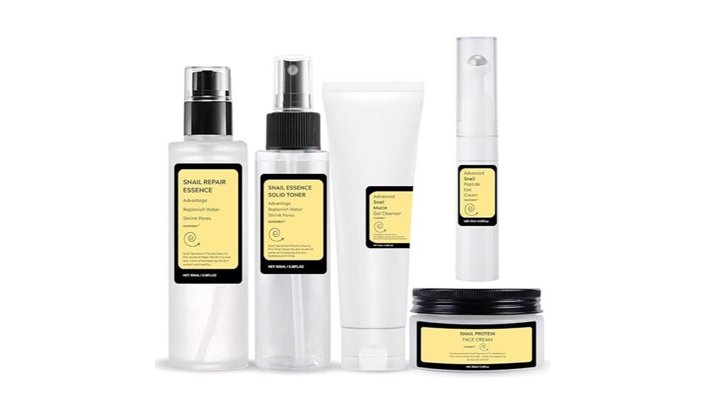 snail mucin skincare set