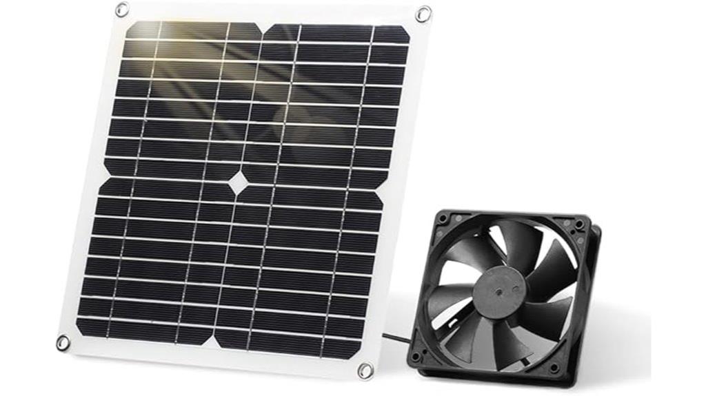solar panel fan kit