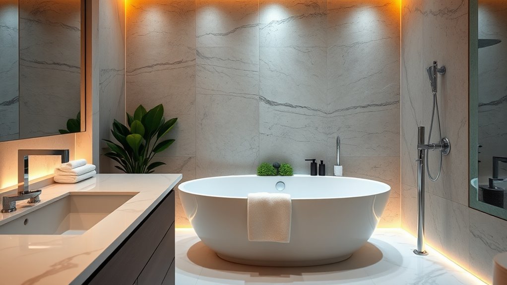 spa inspired led lighting