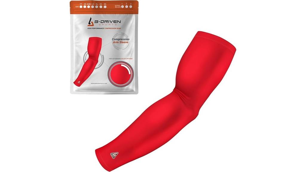 sports compression arm sleeve