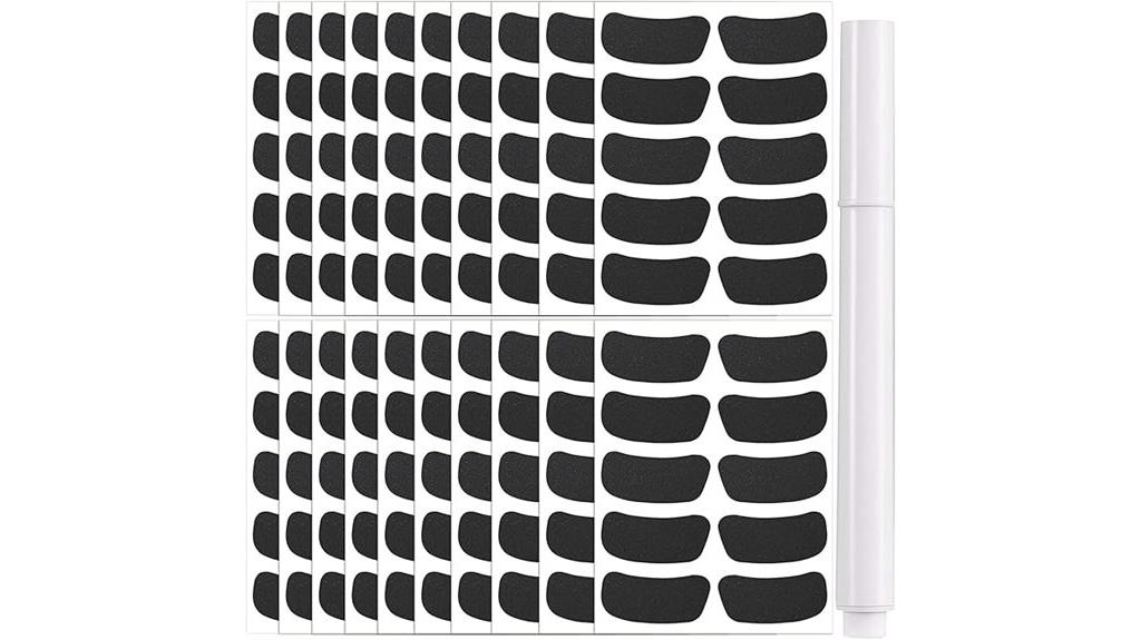 sports eye black stickers
