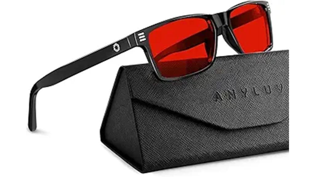 stylish blue light eyewear