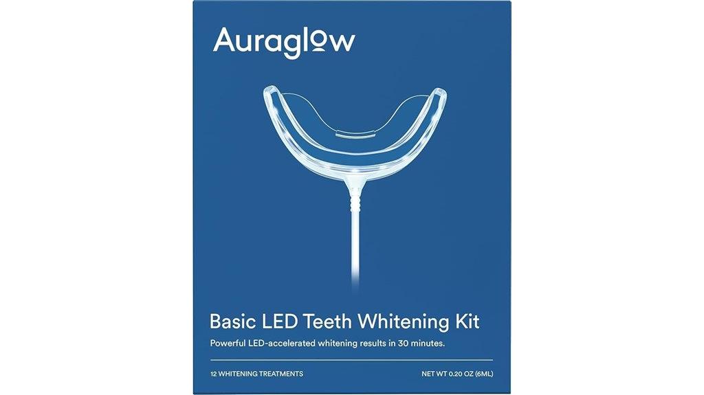 teeth whitening led kit