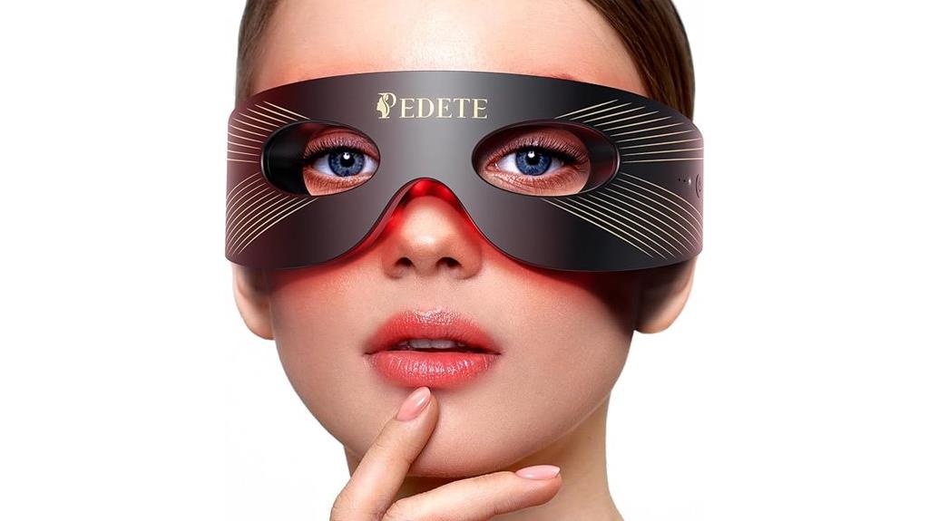 three mode red light mask