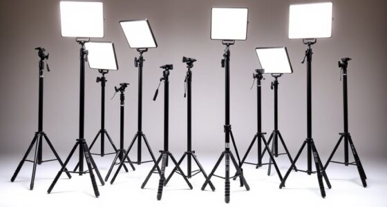 top adjustable panel tripods