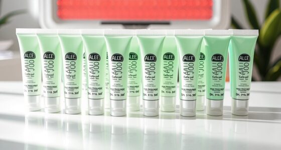 top aloe gels for red light