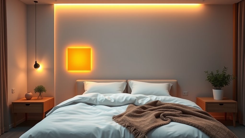 top amber sleep light panels