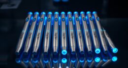 top blue light acne pen