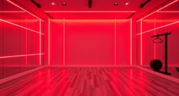 top home gym lighting