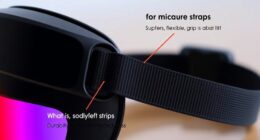 top led mask strap options