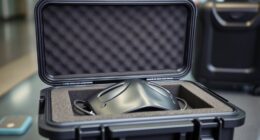 top led mask travel cases