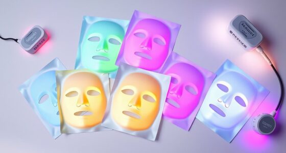 top led sheet masks