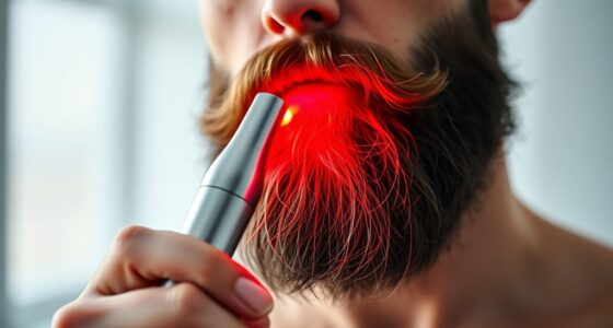 top red light beard growth devices