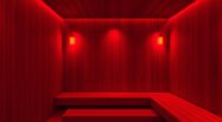 top sauna red light panels
