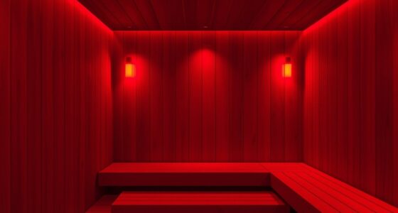 top sauna red light panels
