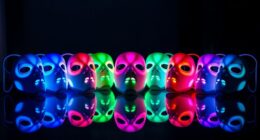 top silicone led masks