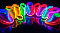 top silicone led neck scarves