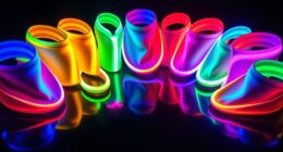 top silicone led neck scarves