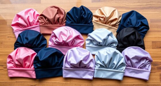 top travel foldable hair caps