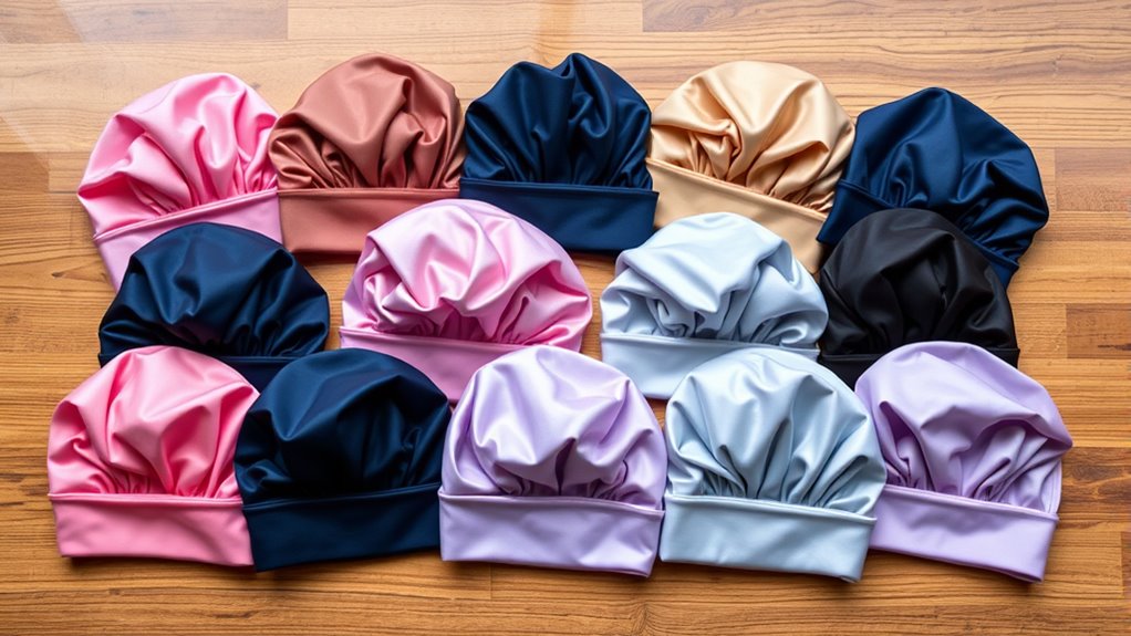 top travel foldable hair caps