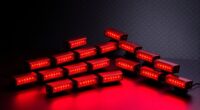 top usb red light bars