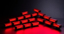 top usb red light bars
