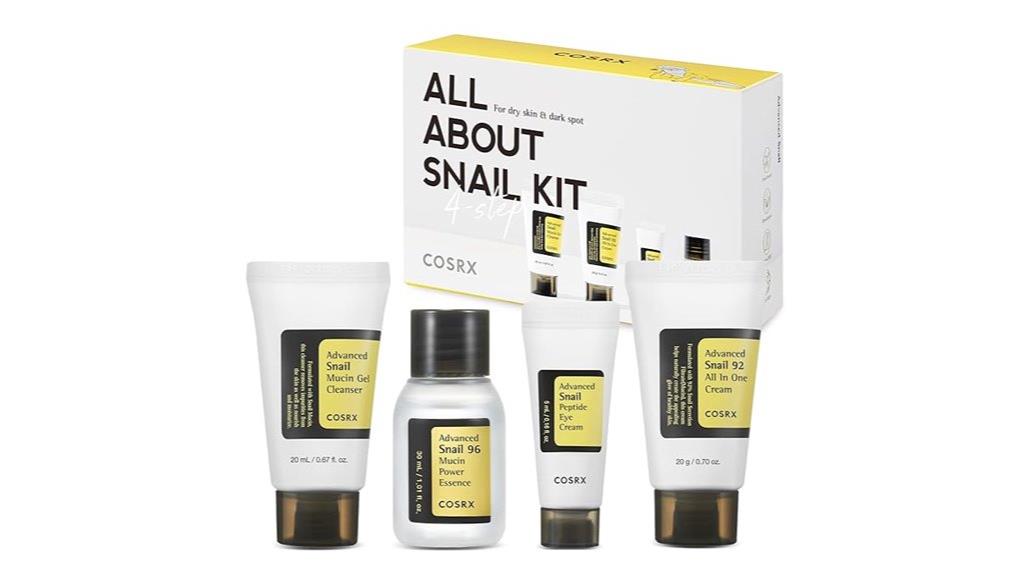 travel sized snail mucin set