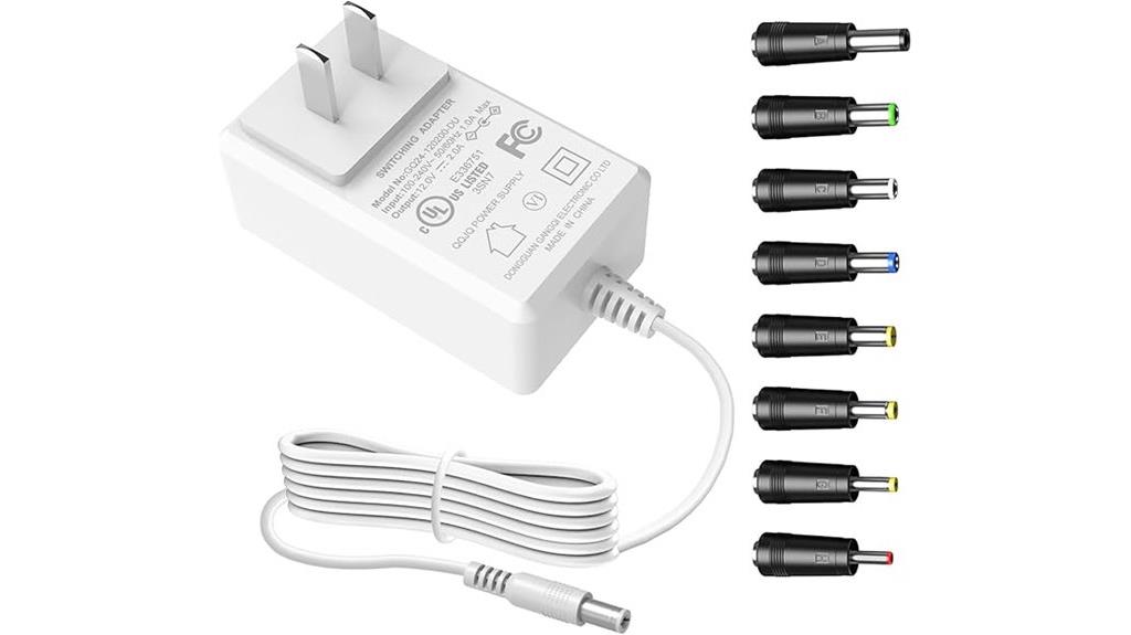 universal 12v 2a adapter